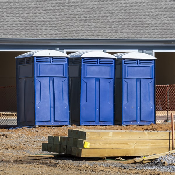 is there a specific order in which to place multiple portable restrooms in South Windsor